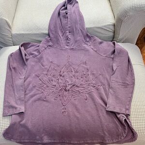 Lotus Pigment Dyed Hoodie